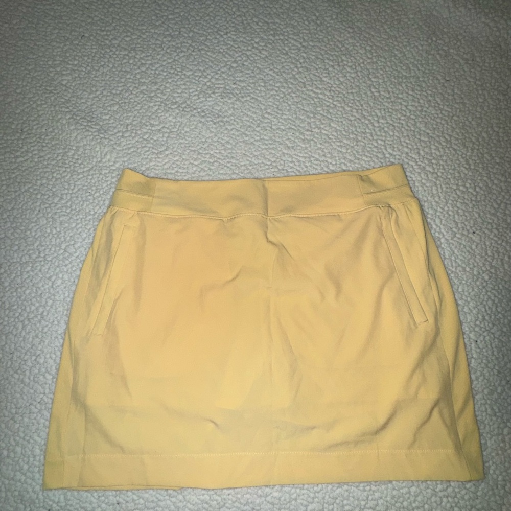 Member's Mark Women's Built-In Short Stretch Woven Active Skort - Yellow
